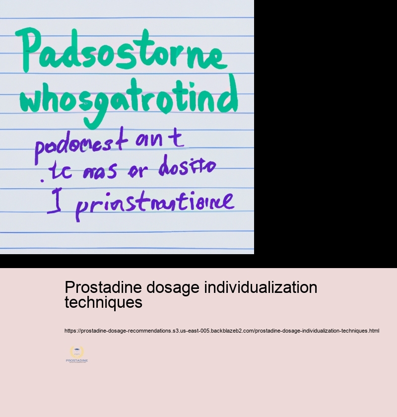Dosage Safety And Safety: Protecting against Overconsumption of Prostadine