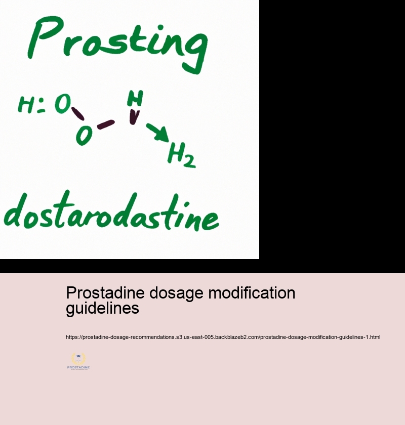 Altering Prostadine Dosage for Optimal Efficacy
