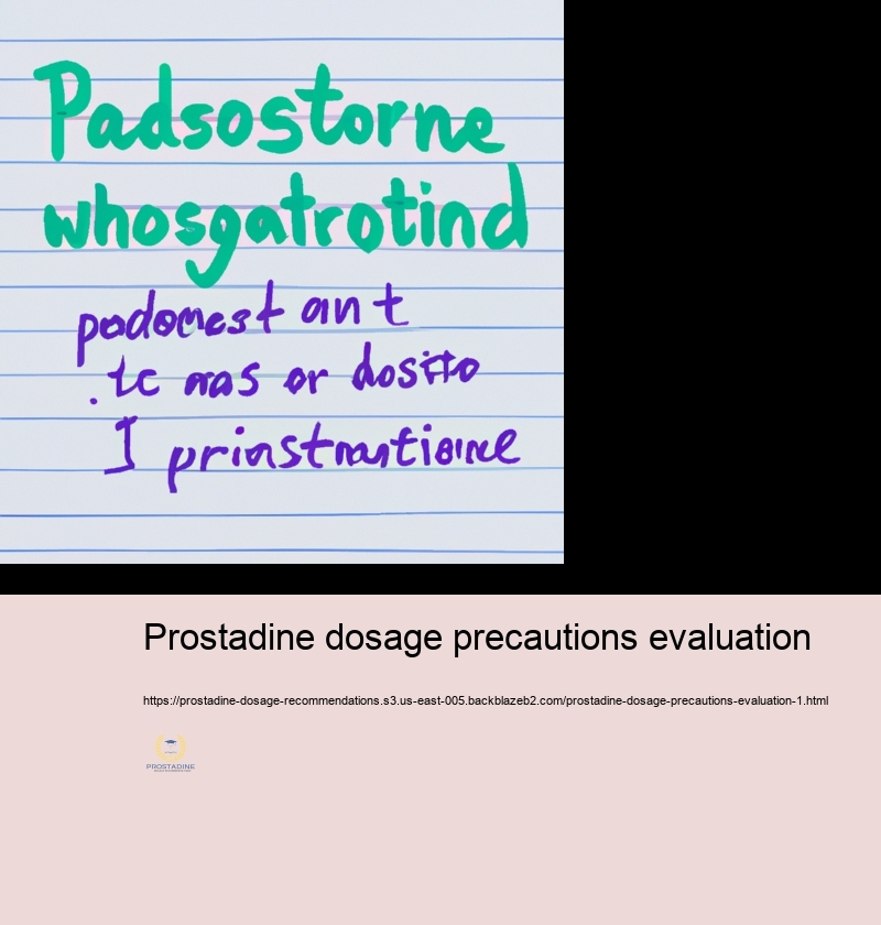 Tailoring Prostadine Dosage: Components to Think about